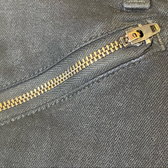 GUC Joe’s Skinny Ankle Moto Jeans in Coated Black - Picture 4 of 11